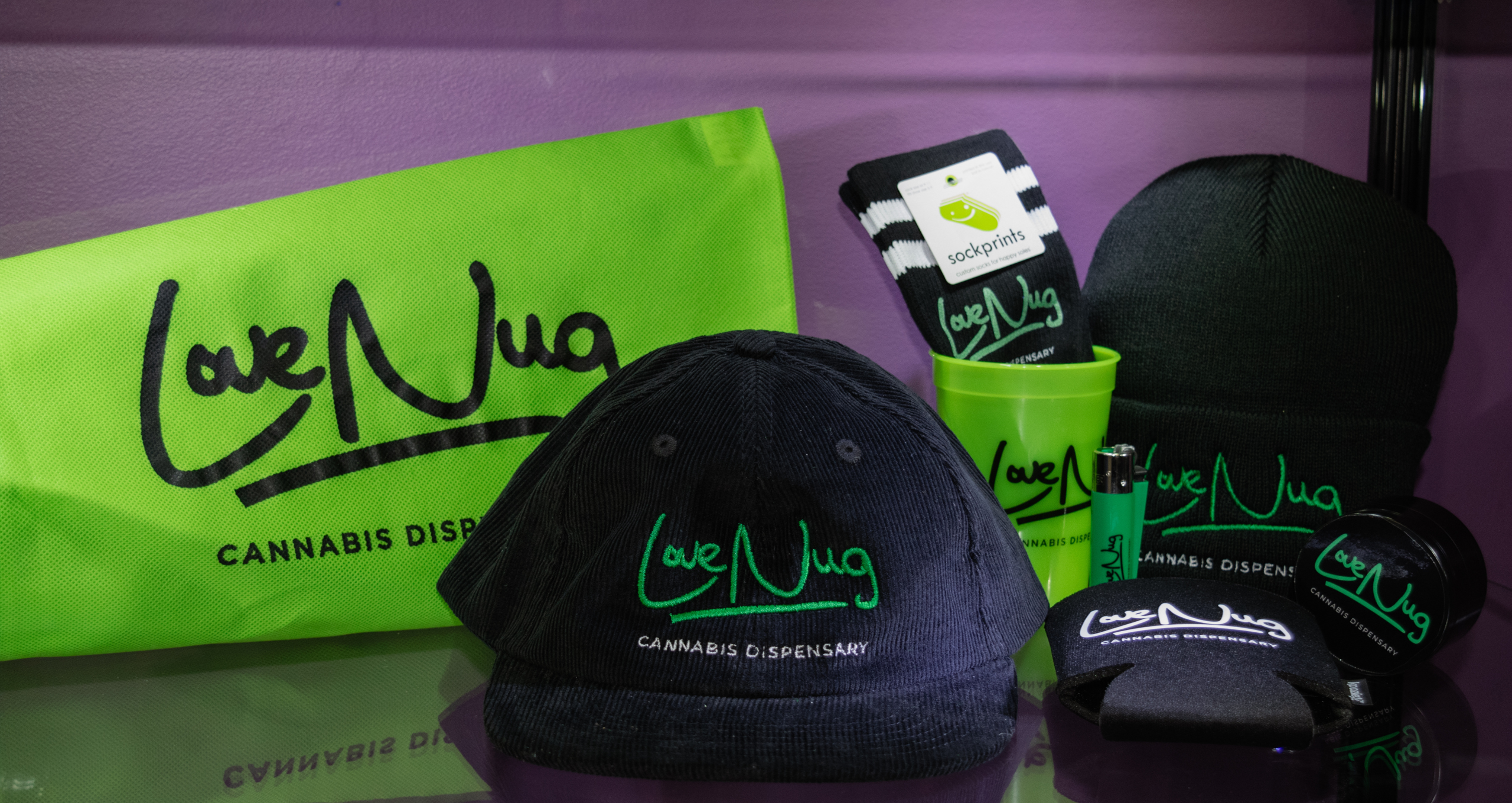 Love Nug branded apparel and merchandise available in Niagara County New York