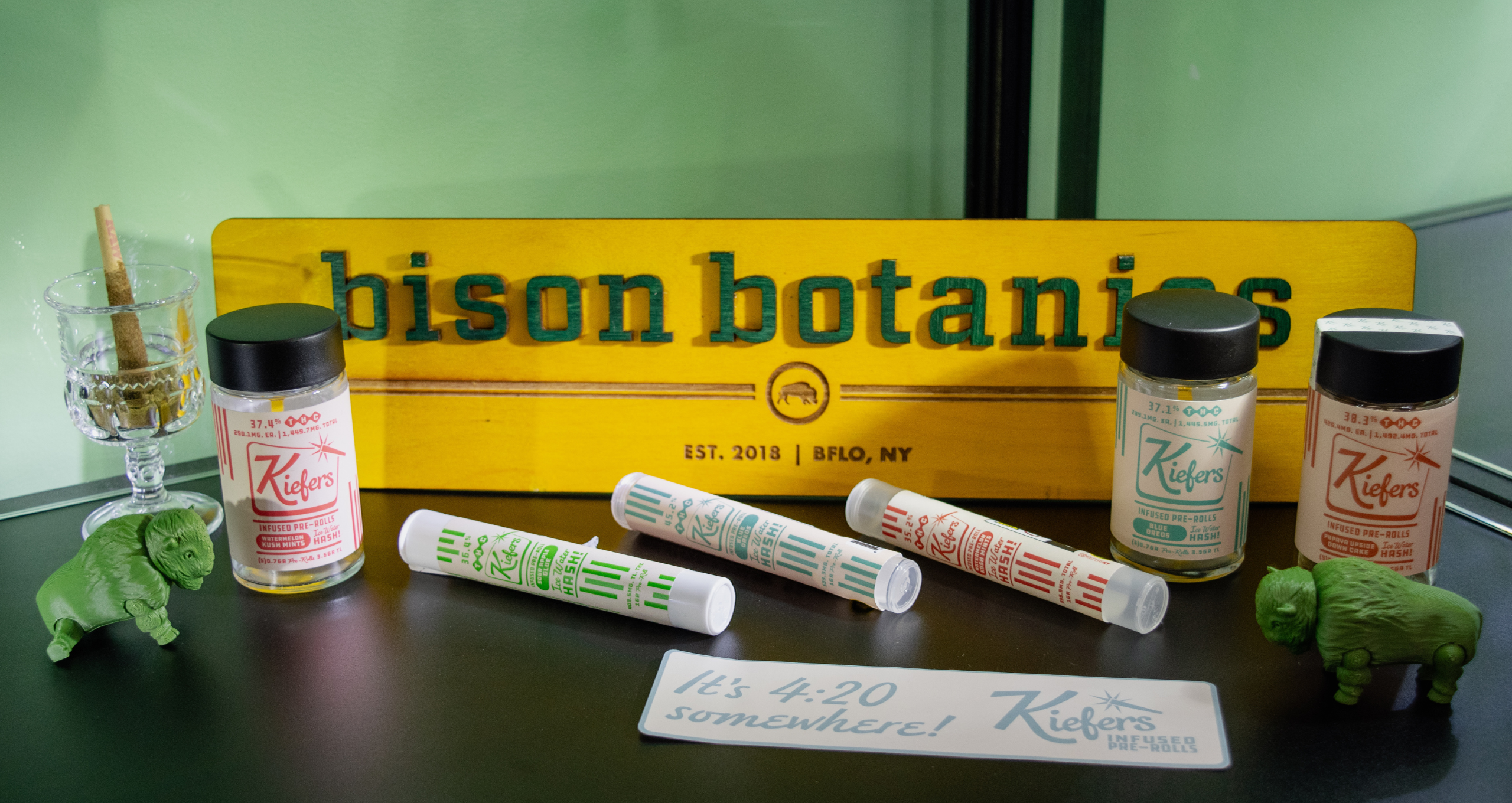 Pre roll cannabis joints available at Love Nug dispensary in Niagara County New York